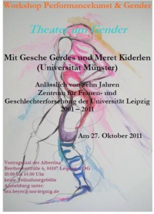 zur Vergrößerungsansicht des Bildes: Ein abstrakt gezeichneter Mensch ist im Hintergrund zu sehen. Vorne stehen die Daten zum Workshop.